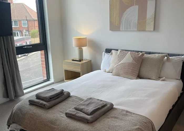 Lägenhet Centre - Parking & Gym - Fast Wifi - Sleeps 8 York